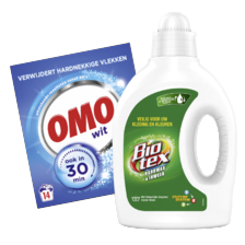Omo of Biotex wasmiddel